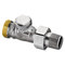 Heimeier Радиаторный запорно-регулирующий клапан REGUTEC, DN15(1/2"), с наружной резьбой G 3/4", проходной, никел бронза, 0366-02.000